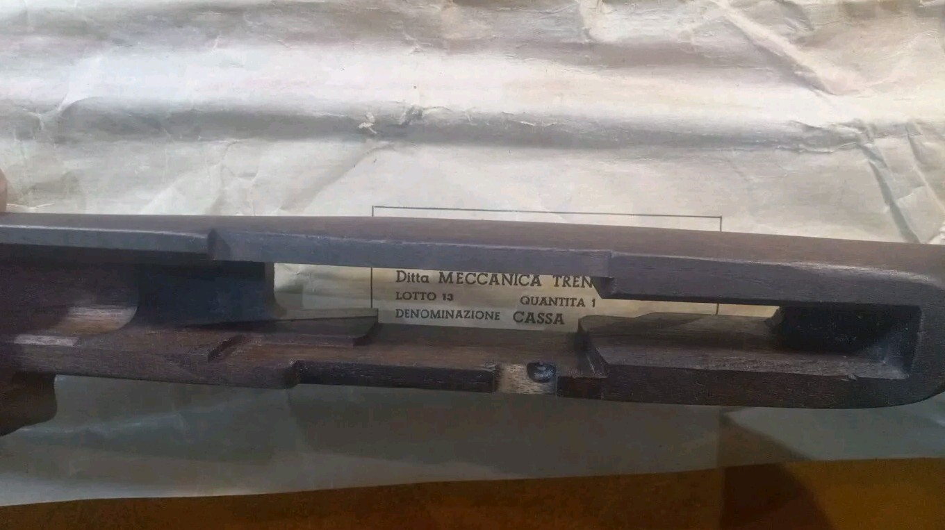 BM59 BM59E Stock Fabrica Armi Esercito Terni Meccanica Trentina M1 Garand WWII