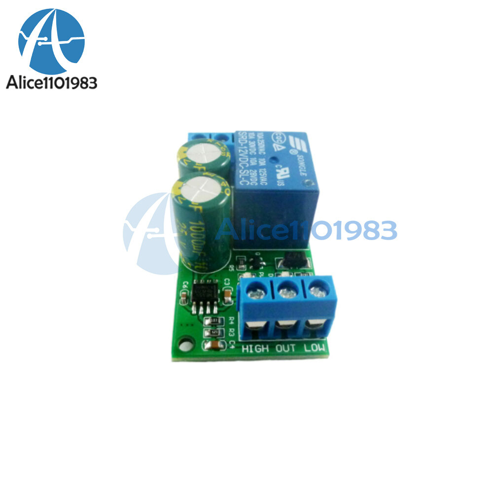 12V Water Level Automatic Controller Liquid Sensor Switch Solenoid Motor Pump