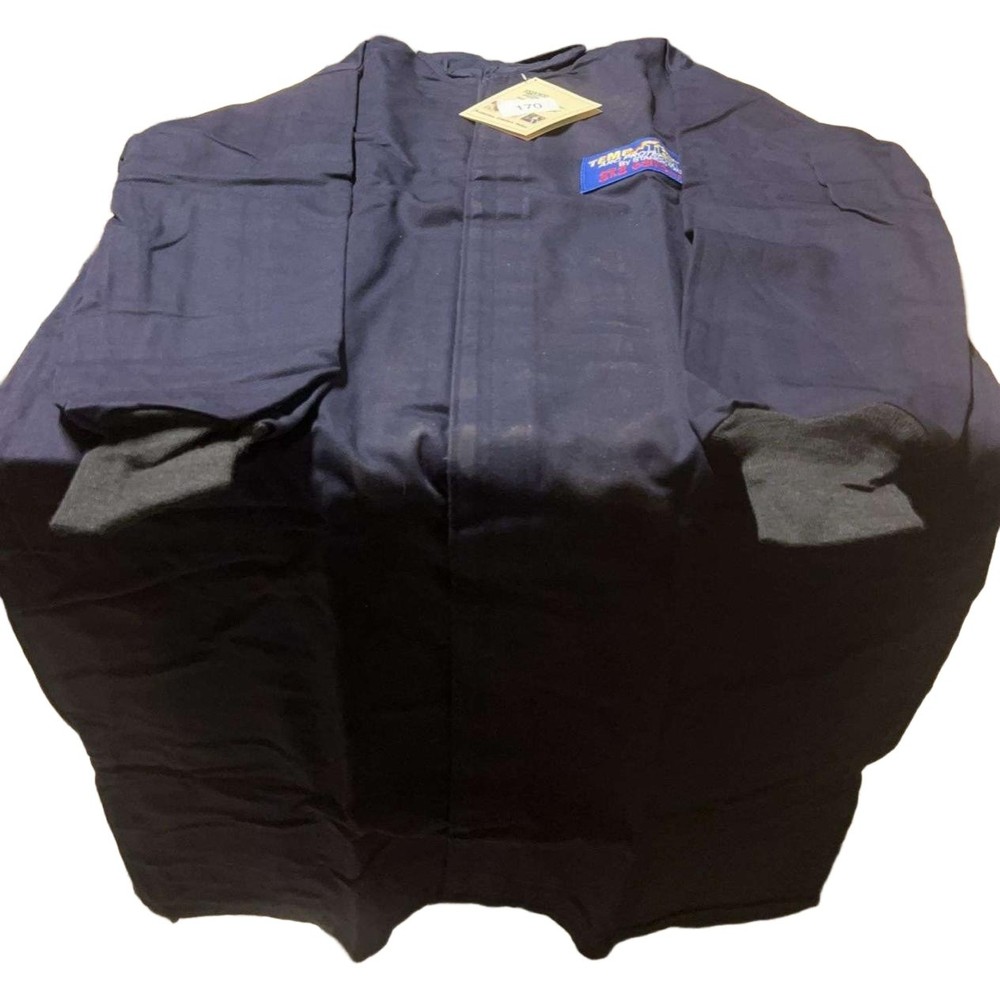 Stanco TEMP-FLEX Arc Flash Jacket 170 Navy Blue Arc Protection Size Medium