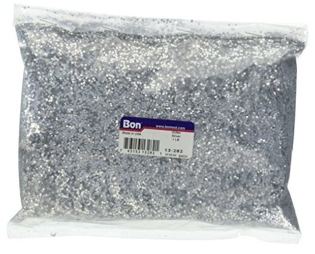 Tool  13-282 Glitter, 1 lb, Silver