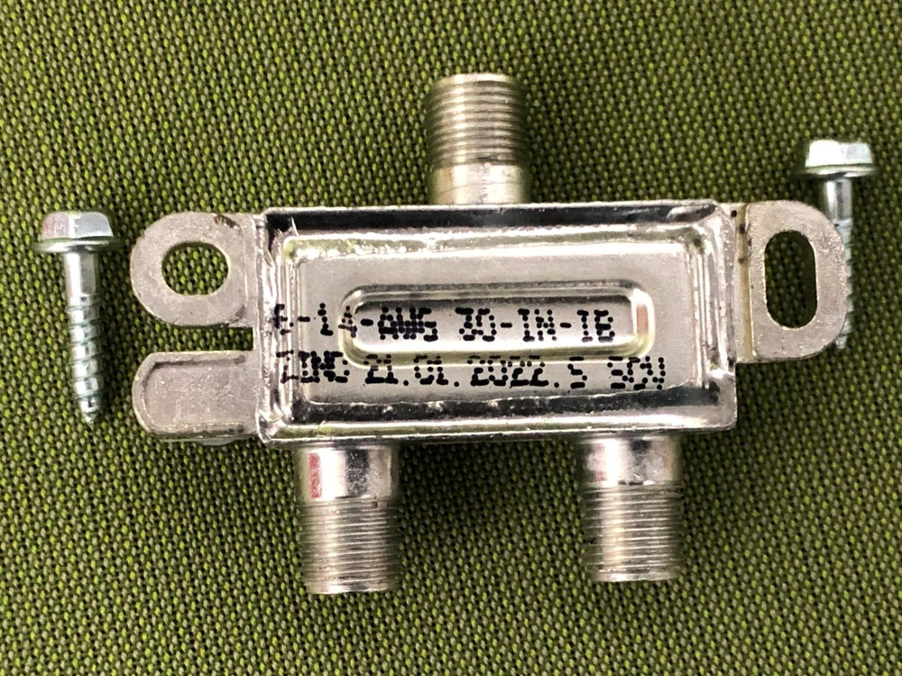 5 Pack SV-2G CommScope Two-Way Coaxial Cable Splitters 5–1002MHz Comcast Xfinity