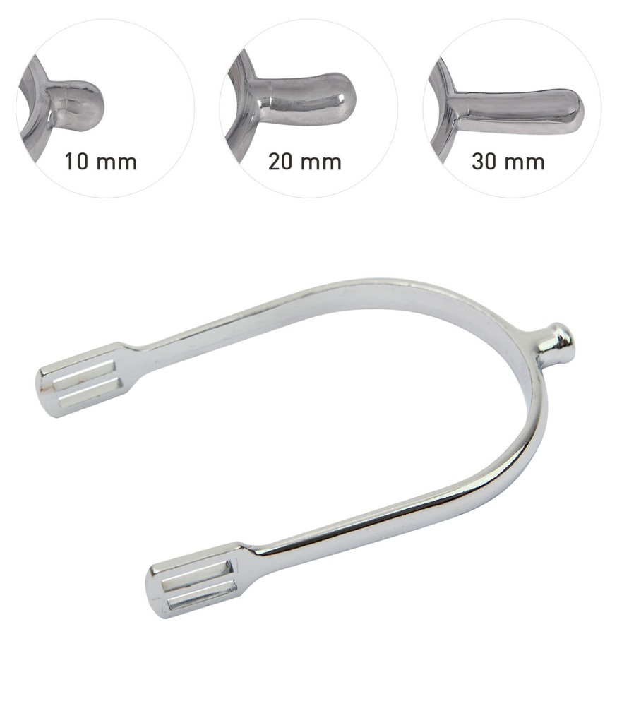 English trunk spurs with straps