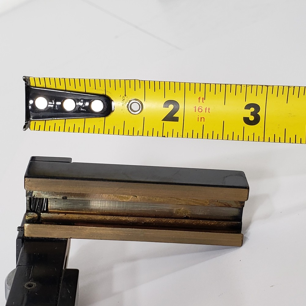 Tested X-Y Mechanical Stage For Microscope Stages Adjustable Knobs Slide Holder