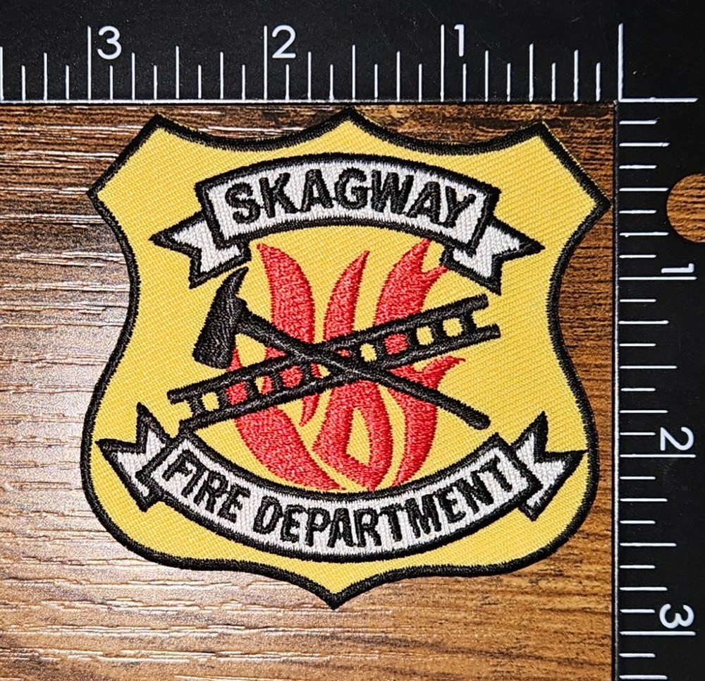 Skagway Fire Department Alaska Fire Fighting Patch