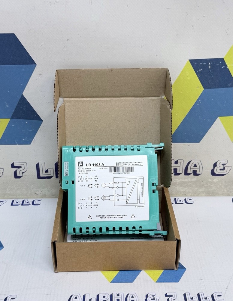 Pepperl+Fuchs LB1108A Digital Input Module