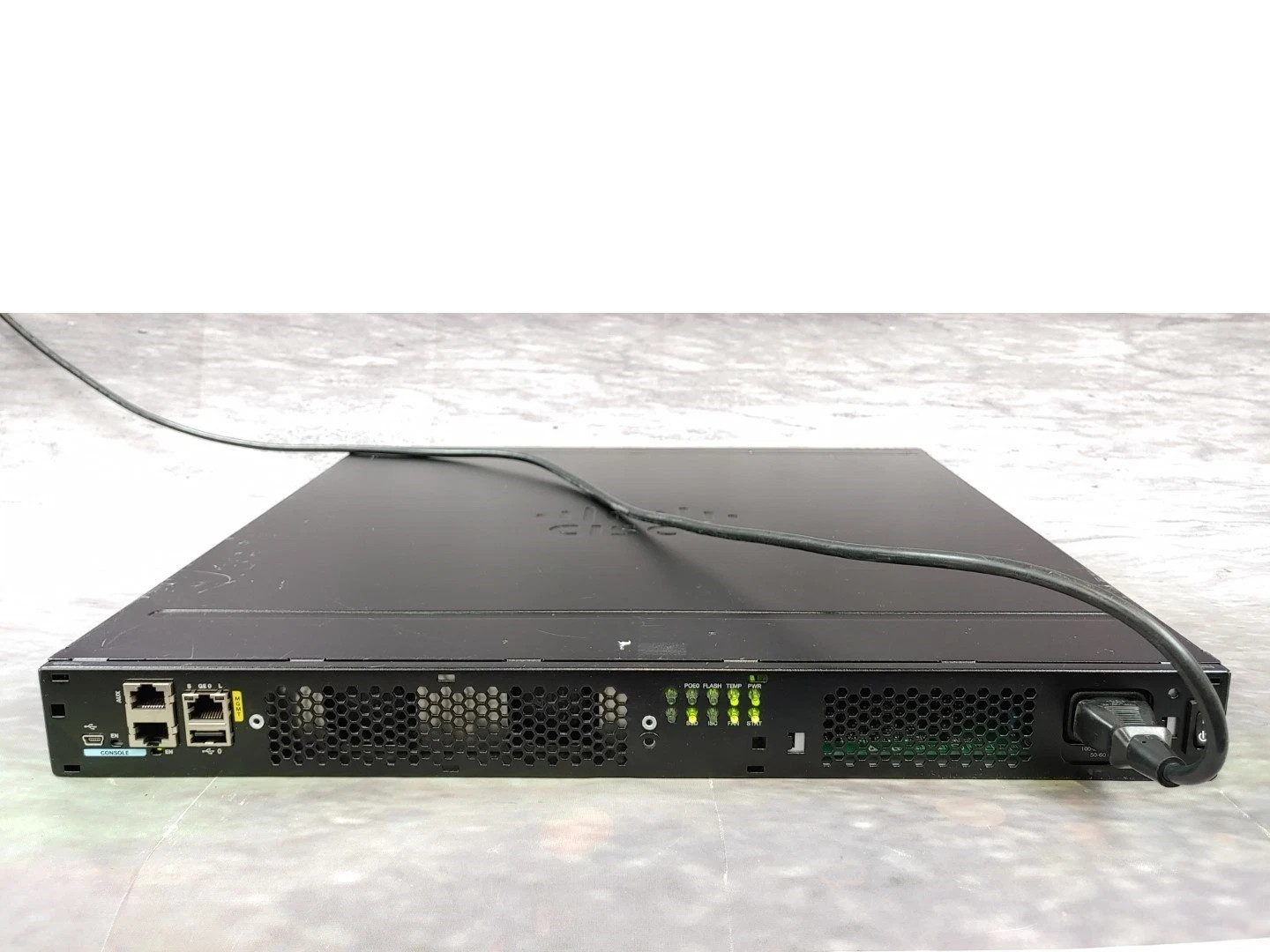 CISCO ISR4331/K9 Integrated Service Router NOT AFFECTED by CPU BUG  NO FACEPLATE