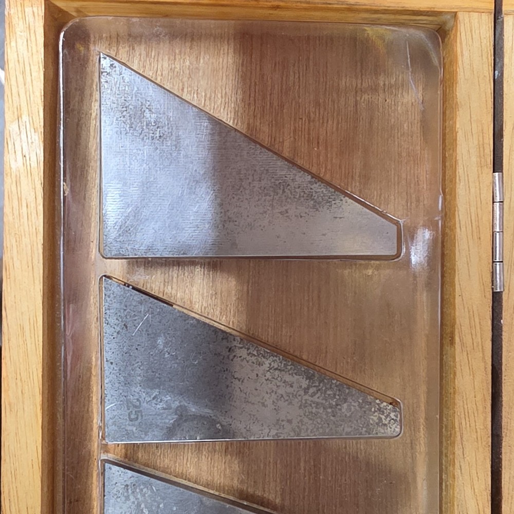 Set of Steel Adjustable Angle Blocks, Angle Shape