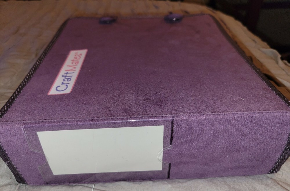 Craft Mates Lockables 56 Double Extra Large 2XL Compartment Full with Extras!!!