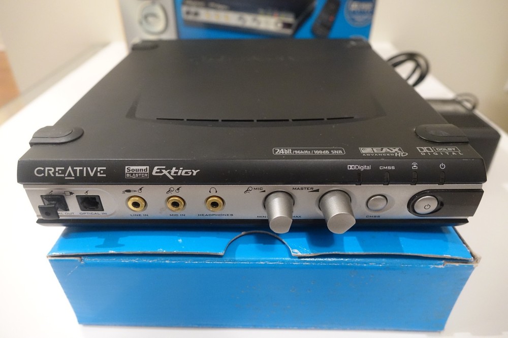 Creative Labs Sound Blaster Extigy w/ Original Box