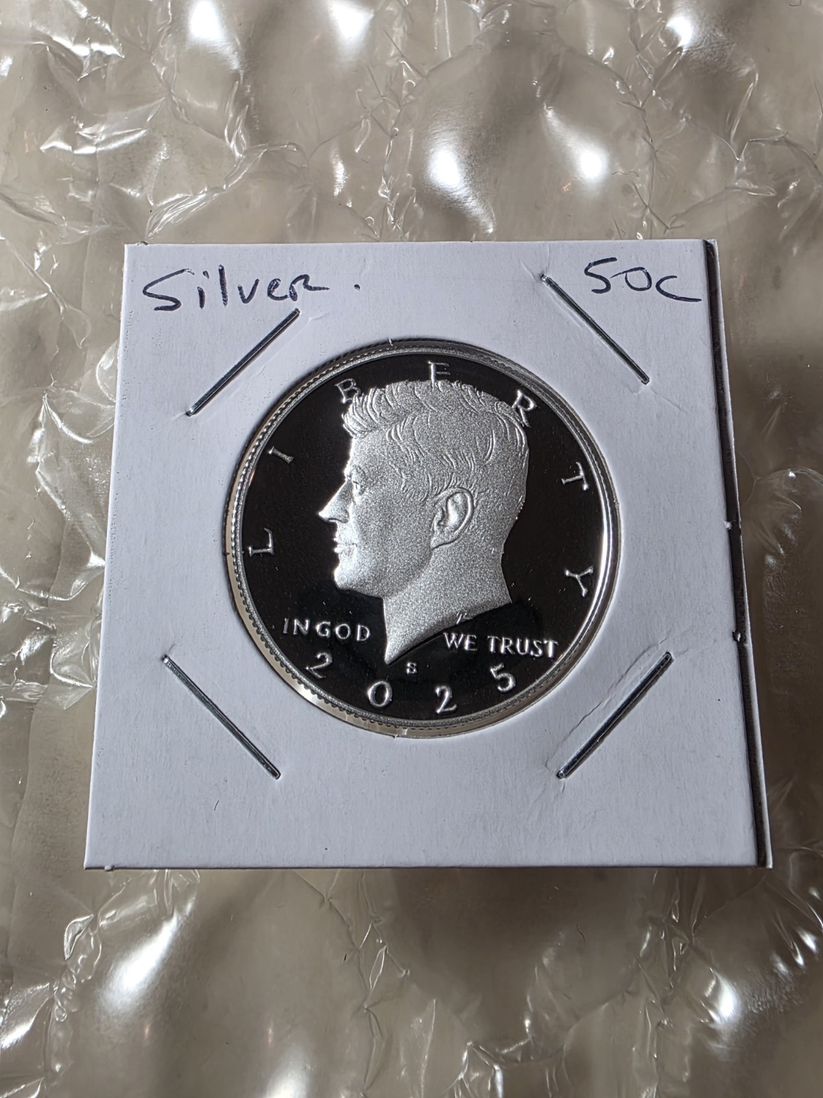 2025-S Silver Kennedy Half Dollar Gem  Proof Fifty 50c 50 Cents ; 99.9% Silver