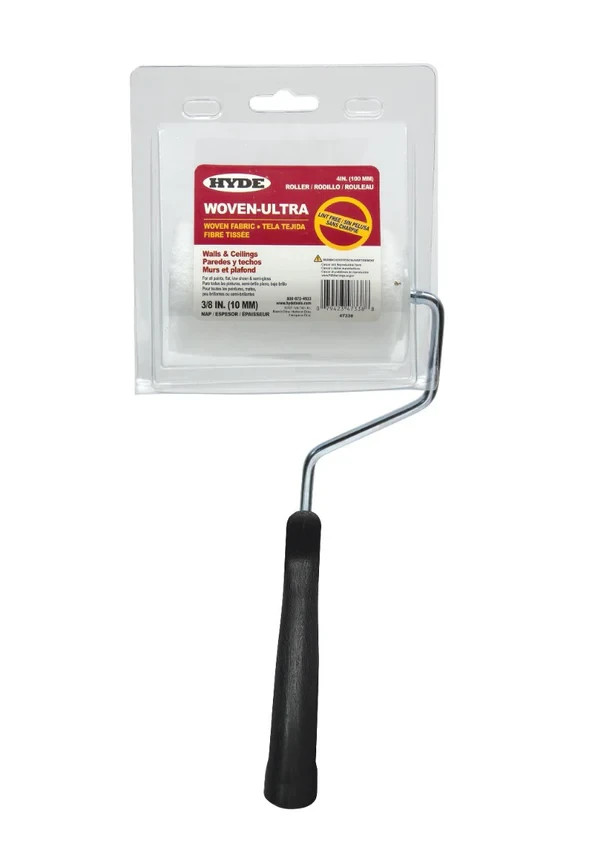 Hyde Tools- 4" Woven-Ultra Mini Roller with Frame #47338