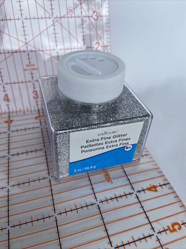 Creatology 2 oz. Extra Fine Glitter • SILVER