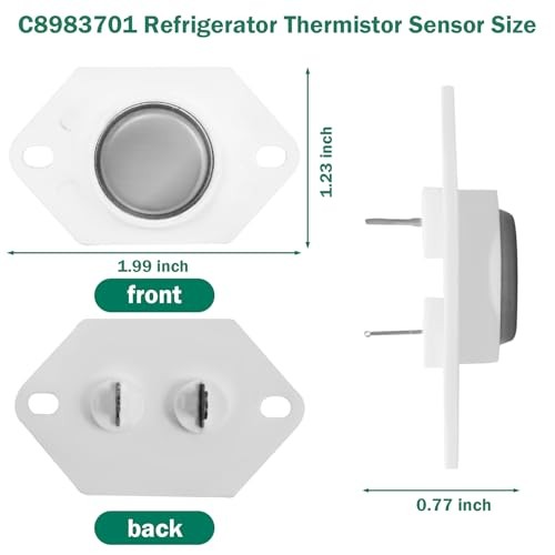 C8983701 Refrigerator Thermistor Sensor Replacement for Viking