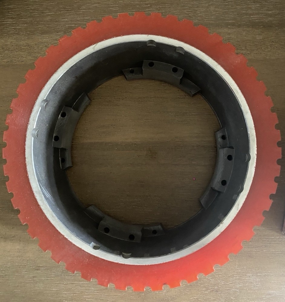Red Replacement Wheel for Scrubber, Buffer, or Polisher