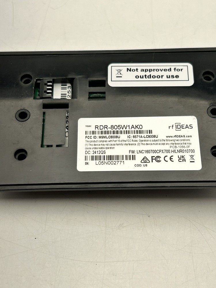 NEW RFIDEAS, PCPROX PLUS ENROLL SURFACE MOUNT RDR-805W1AK0