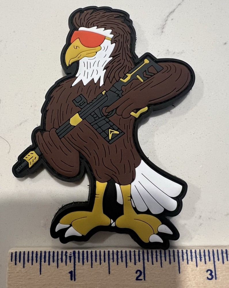 Weapon Eagle Morale Patch Show Show 2026 Weapon Patch Rifle USA PVC