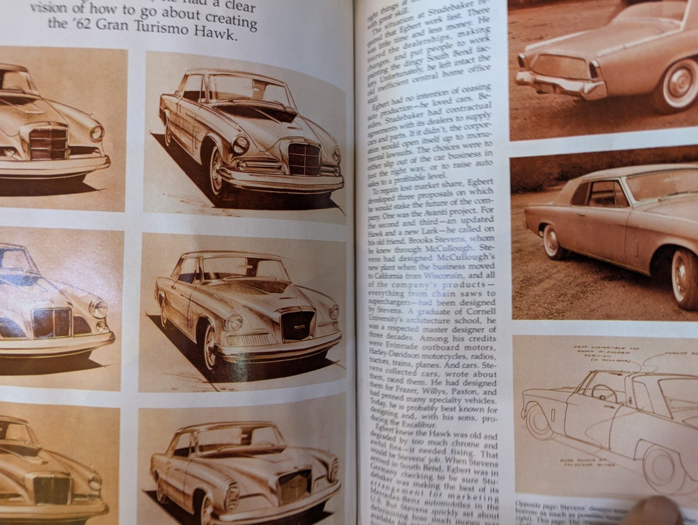 Studebaker GT Hawk Collectable Automobile Magazine August 1988