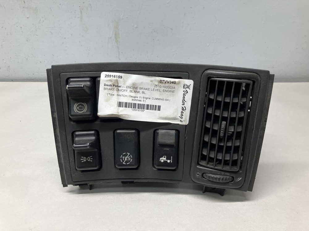 2003-2018 Volvo VNL SWITCH Dash Panel - Used | P/N 20911930