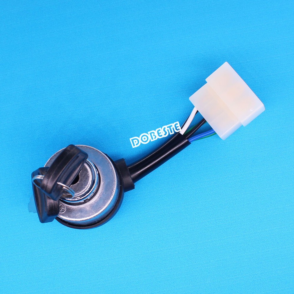 Ignition Key Switch For Harbor Freight Predator Electric Start Engine Generator
