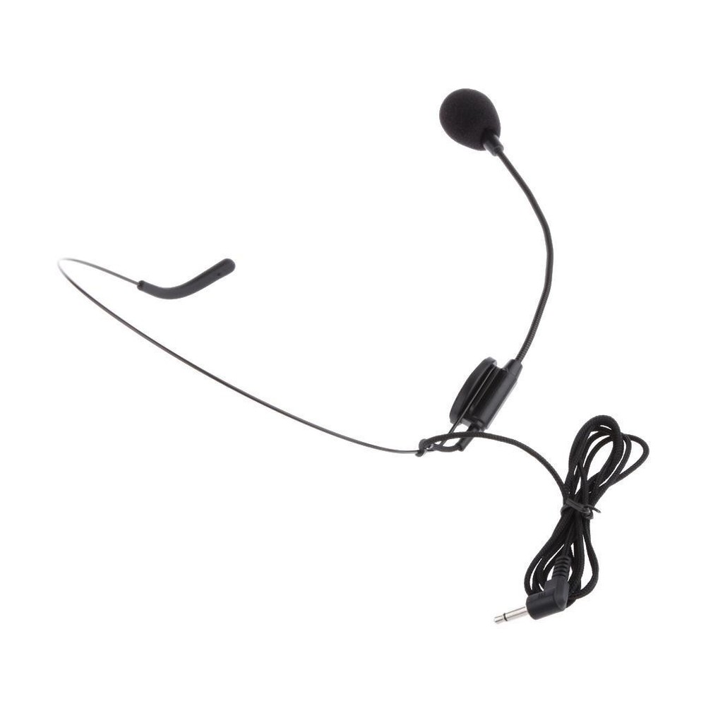 Back Electret Unidirectional Headworn Microphone With