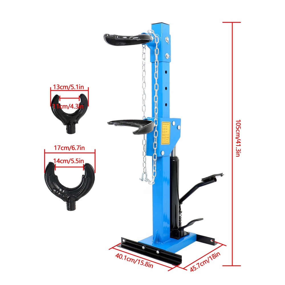 Coil Spring Compressor 4.5T Auto Strut Hydraulic Heavy Compressor Removing Tool