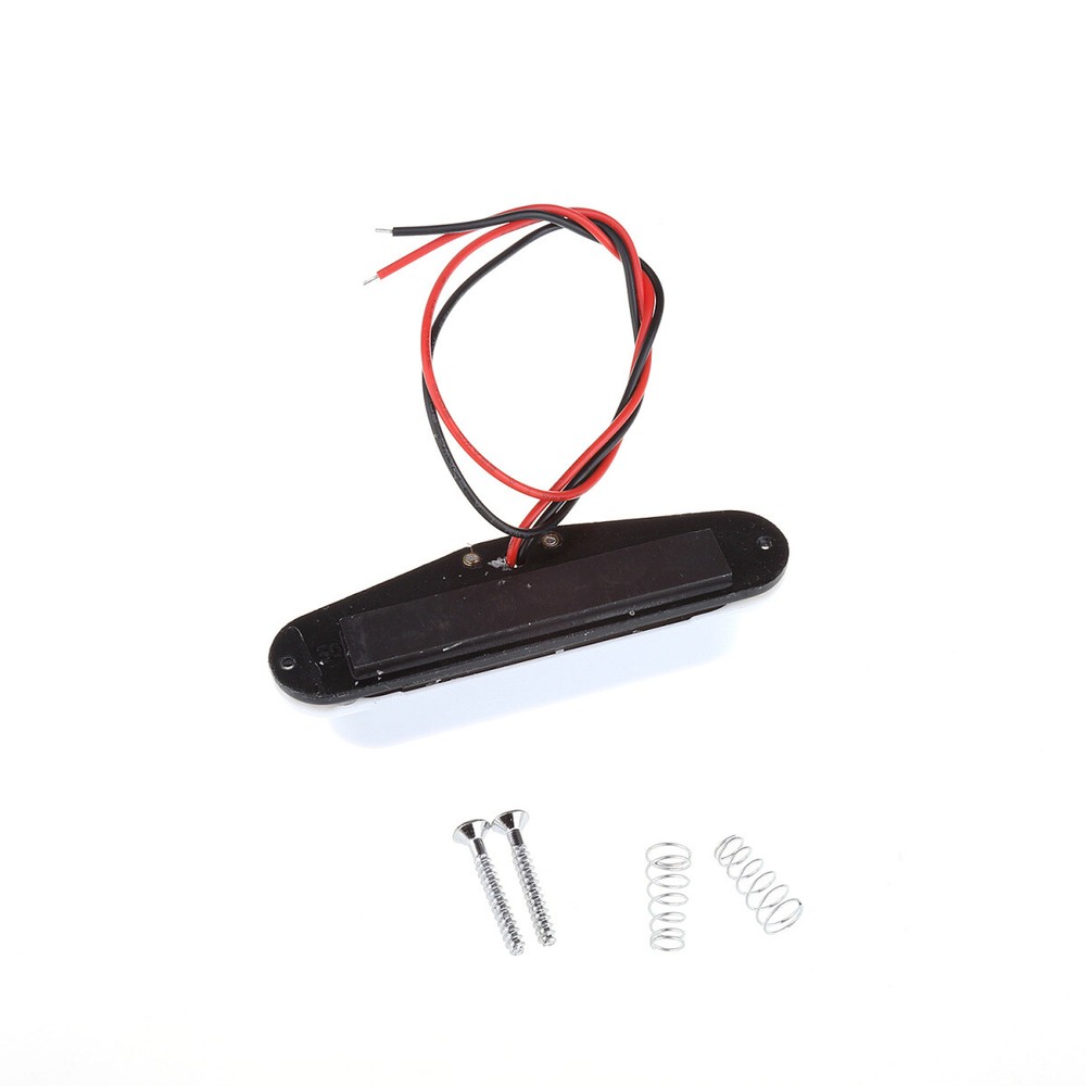 Wilkinson White High Output Ceramic Single Coil Middle Pickup For Strat Guitar