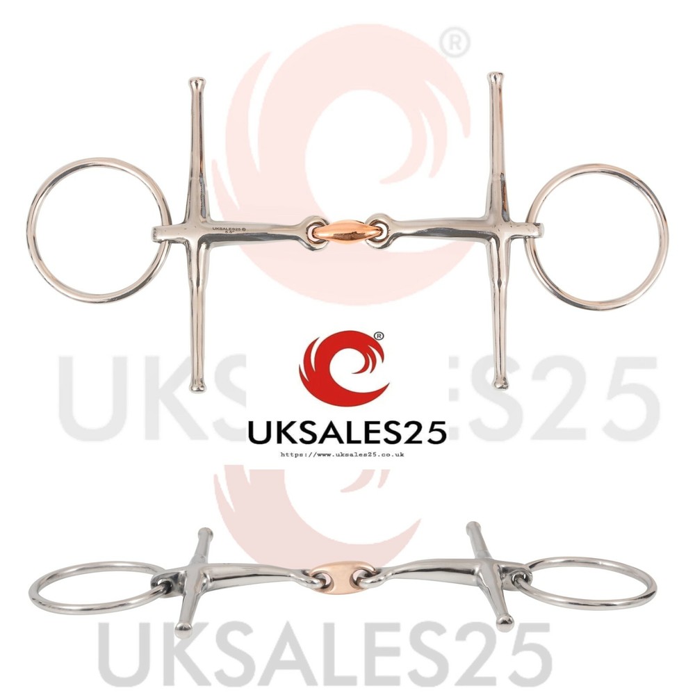 Loose Ring Fulmer Snaffle Bit D/J Copper Link (UKSALES25®) *SAME DAY DISPATCH*