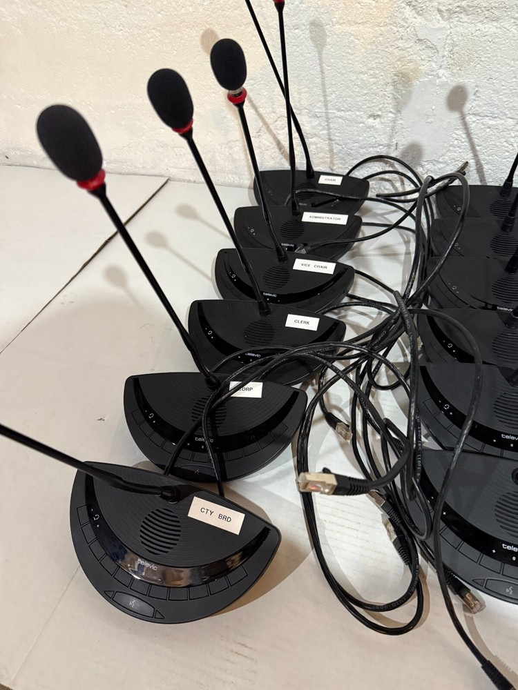 Televic Confidea Wireless Conference Microphone System