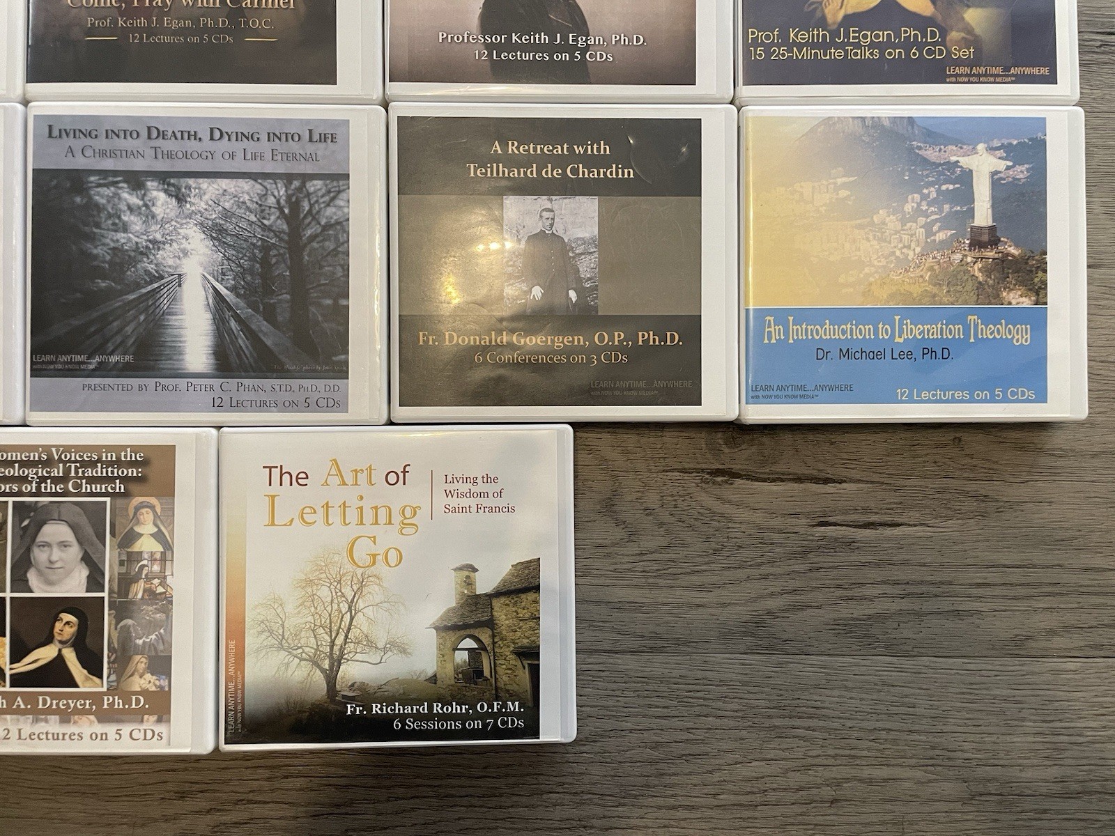 Now You Know Media Christian Lecture CD Lot Of 17 Sets Of Lectures 87 Total CDs