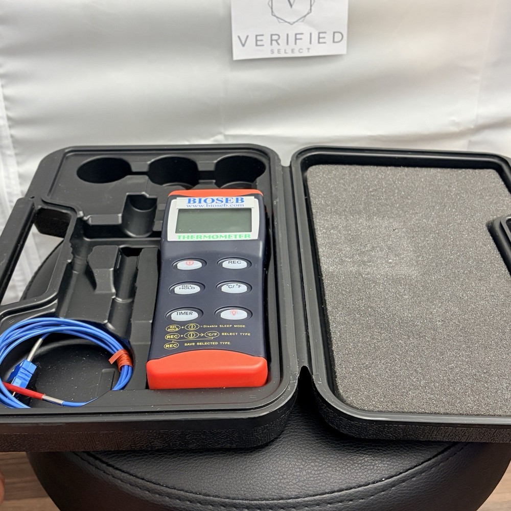 Bioseb Digital Thermocouple Thermometer K-Type Probe