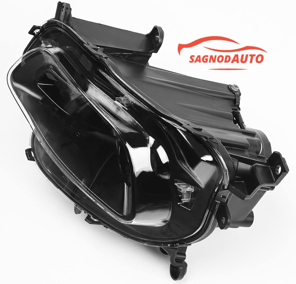 Headlight Compatible with 2014-2018 Jeep Cherokee Left Driver Side