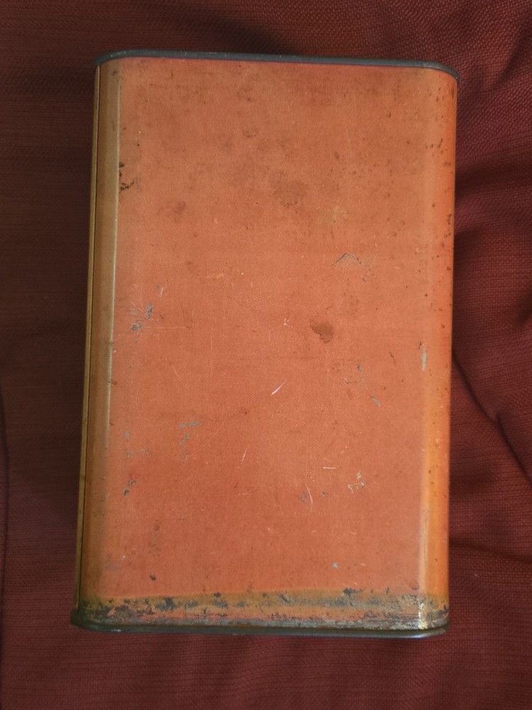 WWII Overseas Shipping Container, WW2 Care Package Support Tin