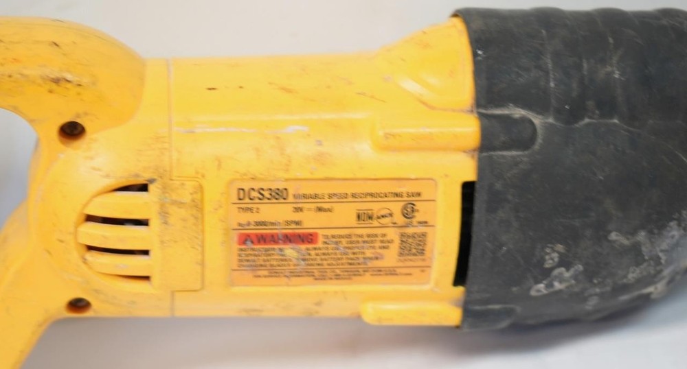 DeWalt DCS380 20V MAX Variable Speed Cordless Reciprocating Saw (TOOL ONLY)