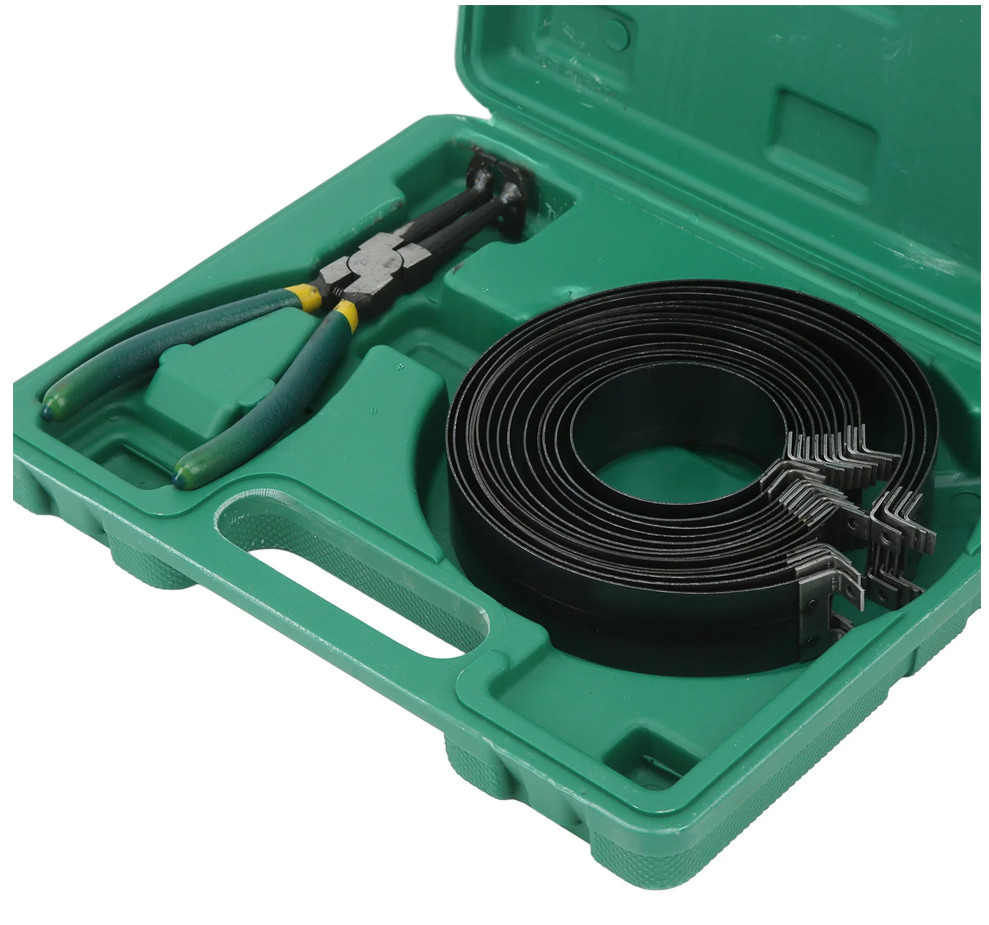 Auto Engine Piston Ring Compressor Installer 1 Pliers 14 Band Tool Kit Universal