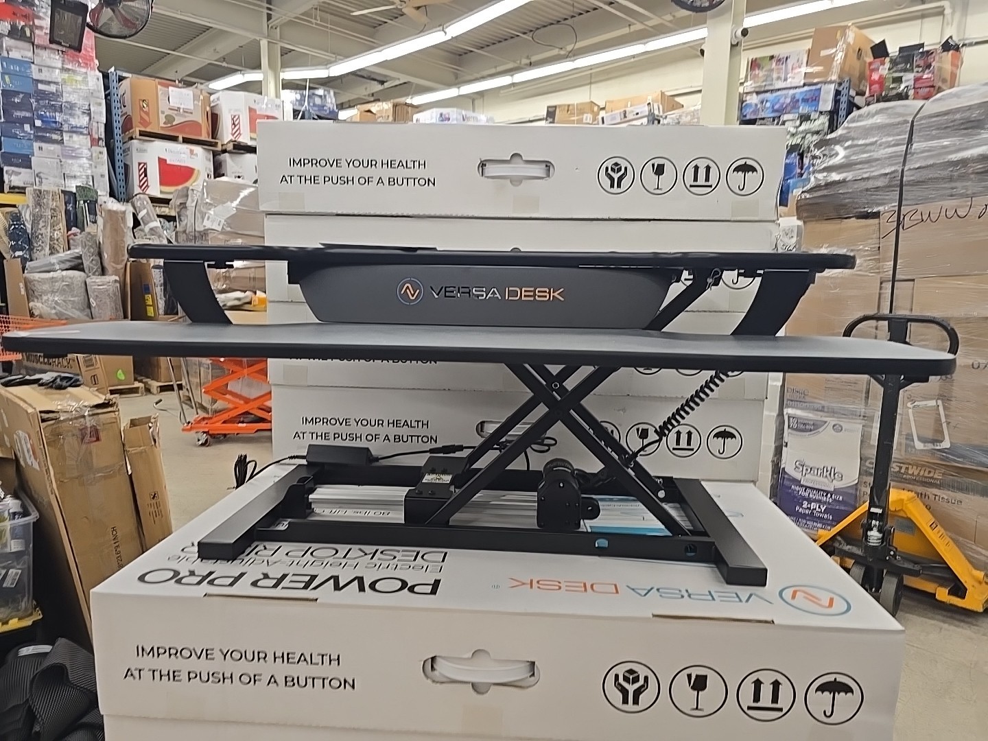 VERSADESK® PowerPro™ 36” x 24” Standing Desk Converter