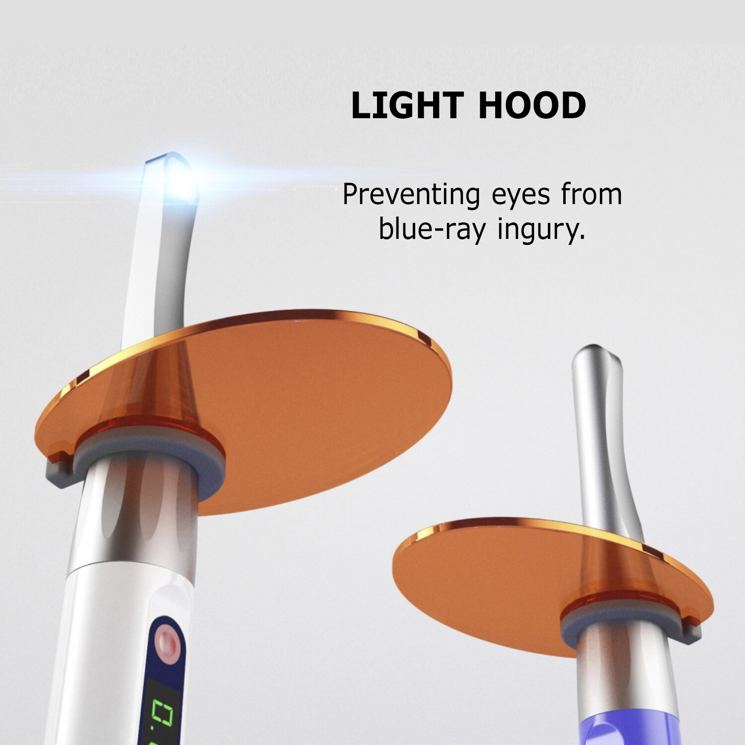 Original Woodpecker Dental i LED Plus Curing Light Lamp 1 Second Curing 2500mw