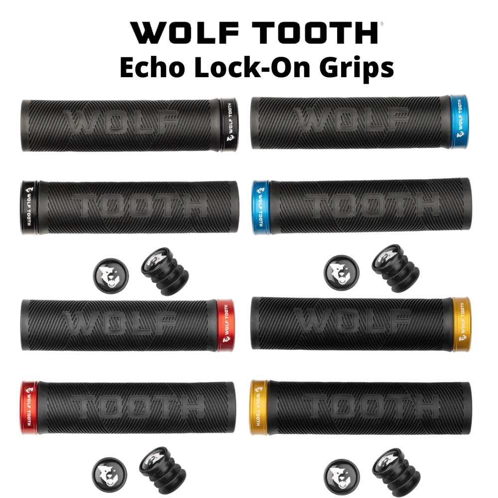 Wolf Tooth Echo Lock-On Grips. All colors available!