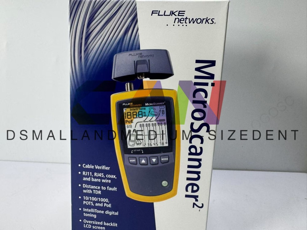 Fluke Networks MS2-100 Microscanner2 Cable Verifier #Z