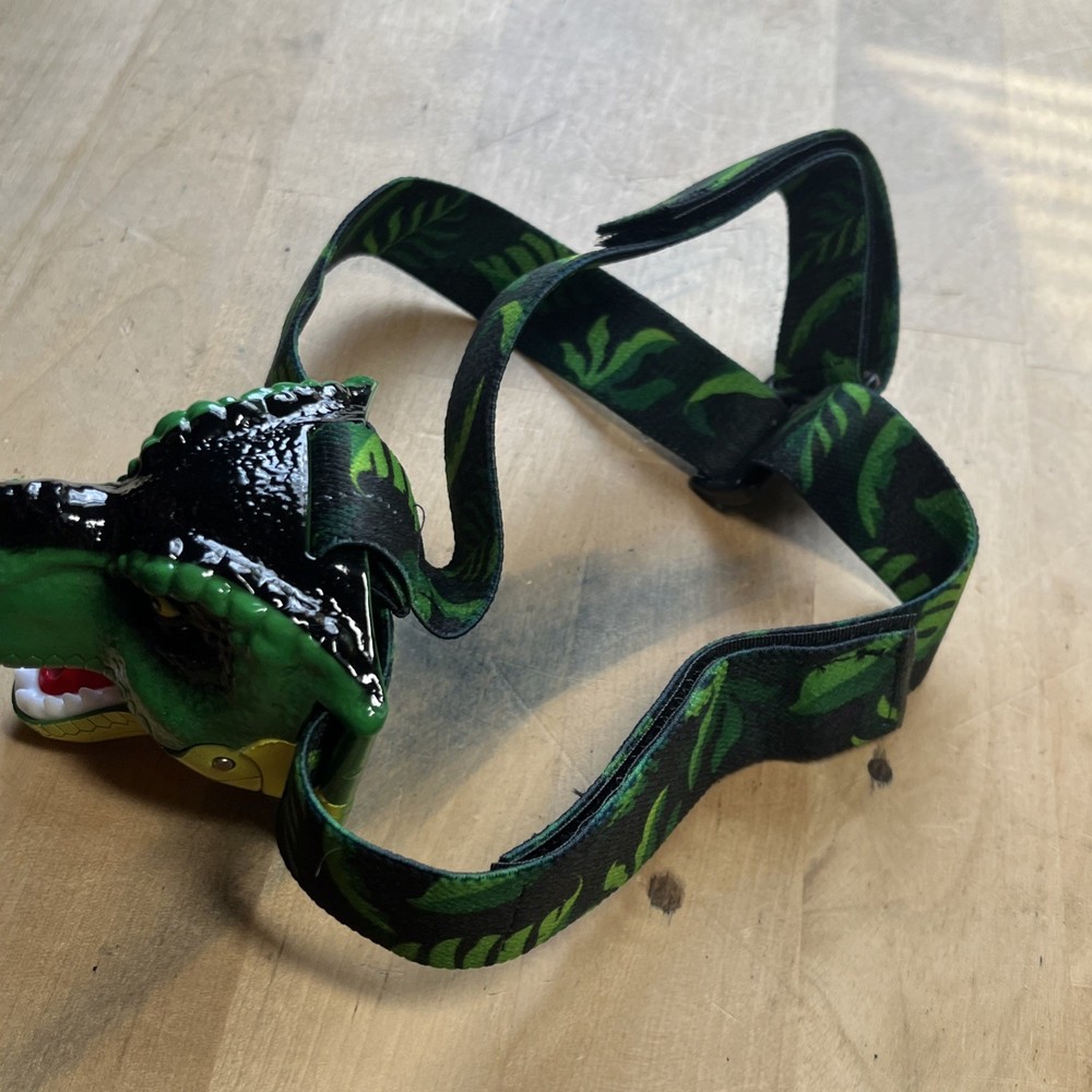 Super Bright Dinosaur Headlamp Light Never Opened Never Used - Z2