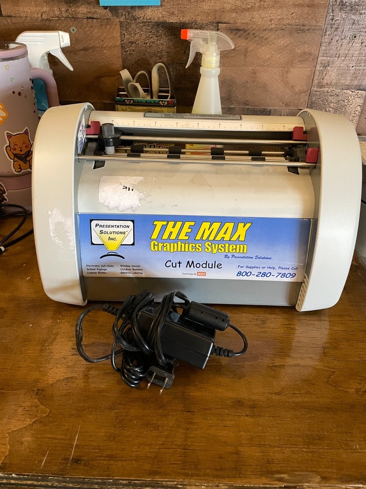 The Max Graphics System CM-200E with power cord