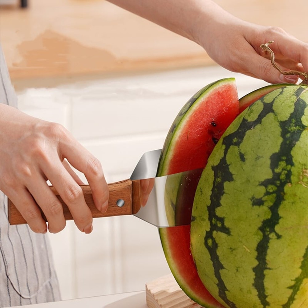 Multi-function Fruit Slicer-Watermelon Slicer, Stainless Watermelon Slicer