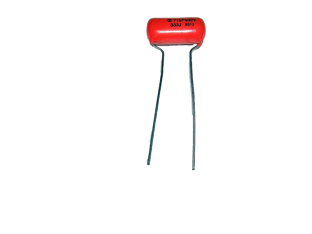 SPRAGUE 715P ORNAGE DROP CAPACITOR  .033UF  @400V