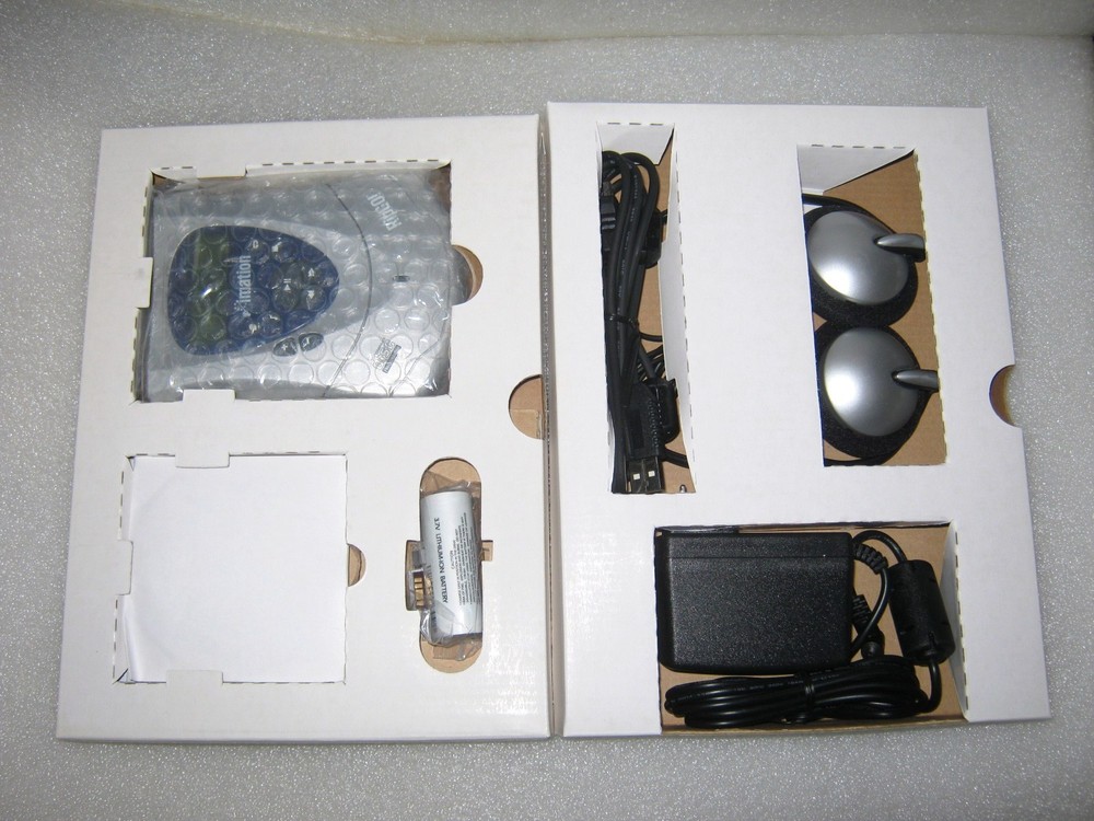 Imation RipGo MP3 WMA Player CD-R Burner; Mini-Disc Open Box With Manual