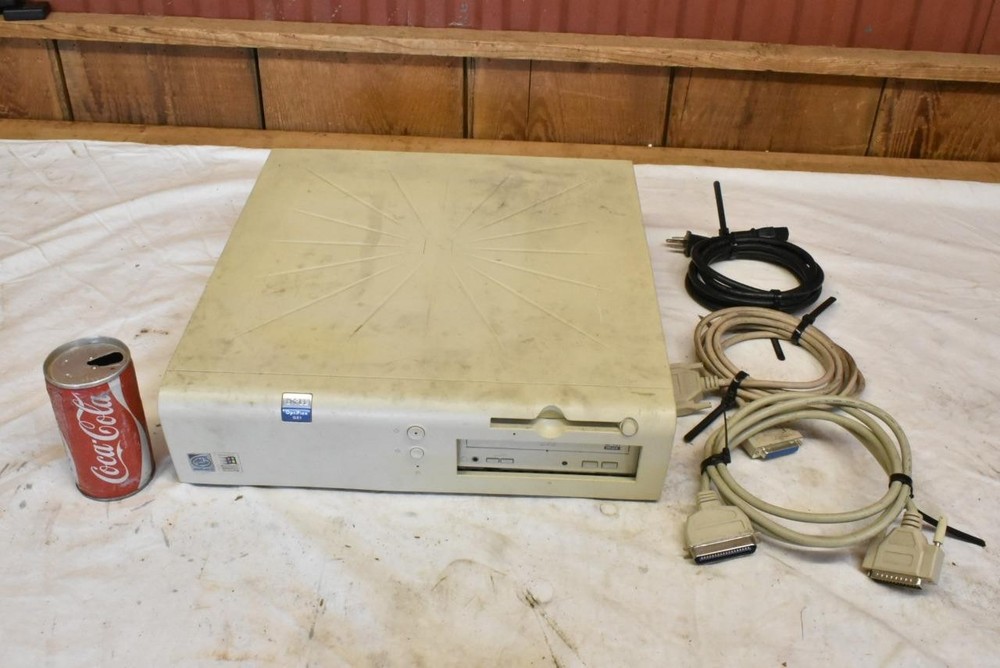 Vintage Dell Optiplex GX1 Windows 98 Computer PC Model DCS