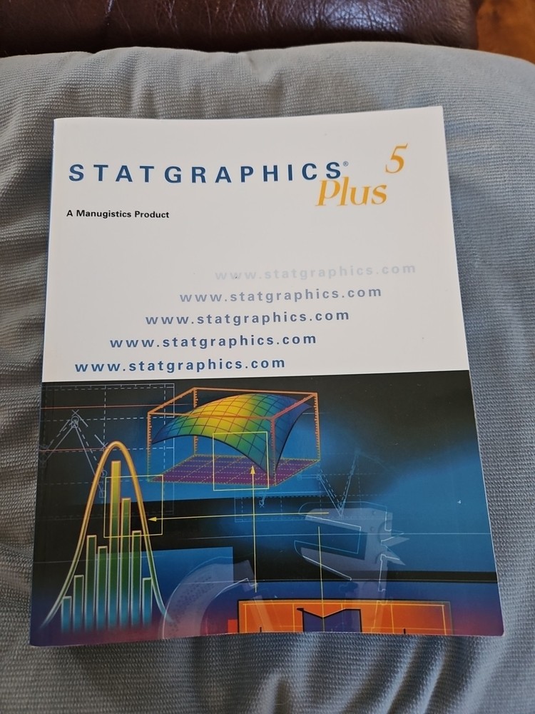 Statgraphics 5 plus manugistics Product statgraphics - Book / Manual - Only!