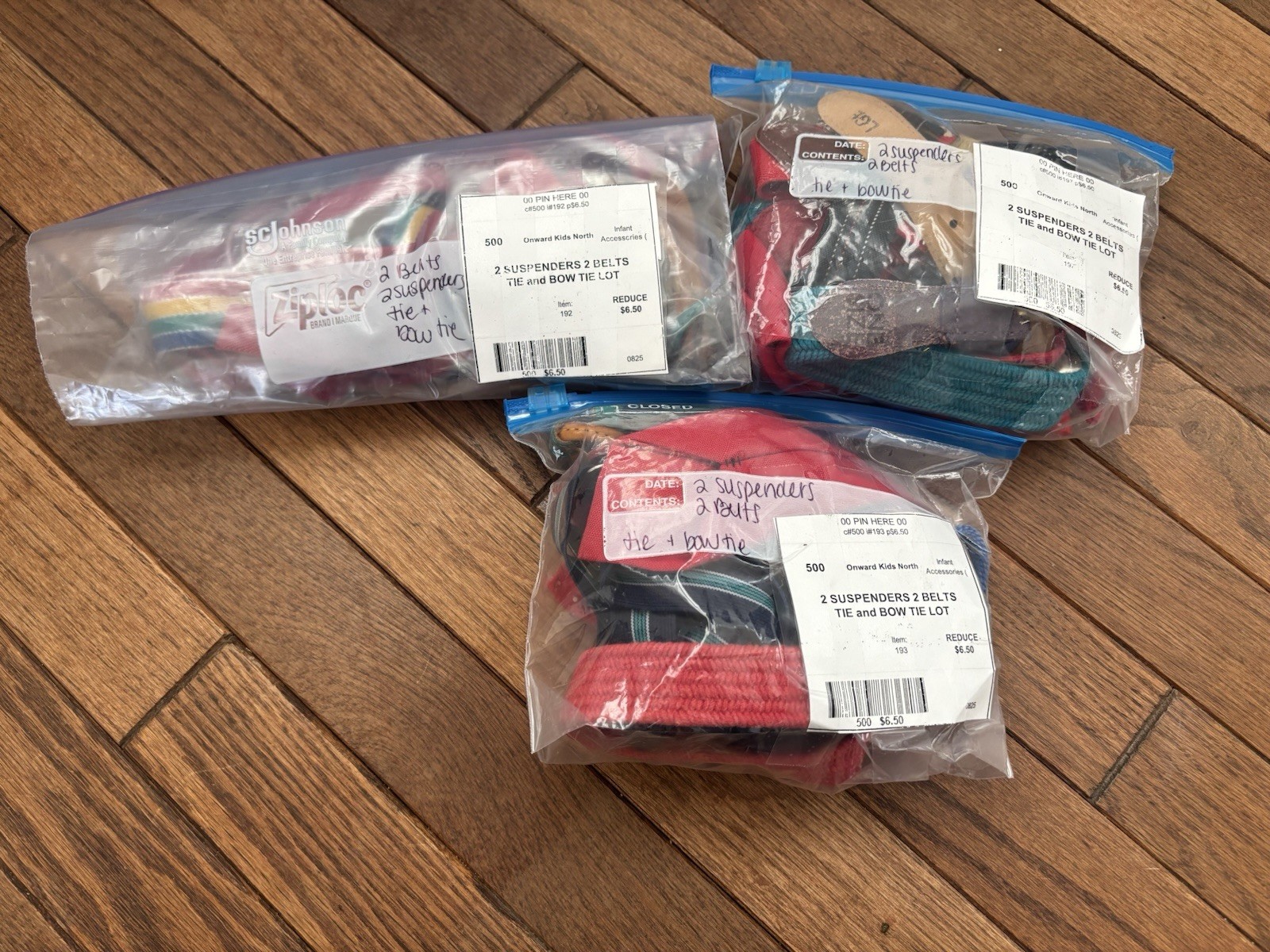 Oshkosh Suspenders, Belts, Ties And Boy Ties Children’s Various Sizes Vintage 90