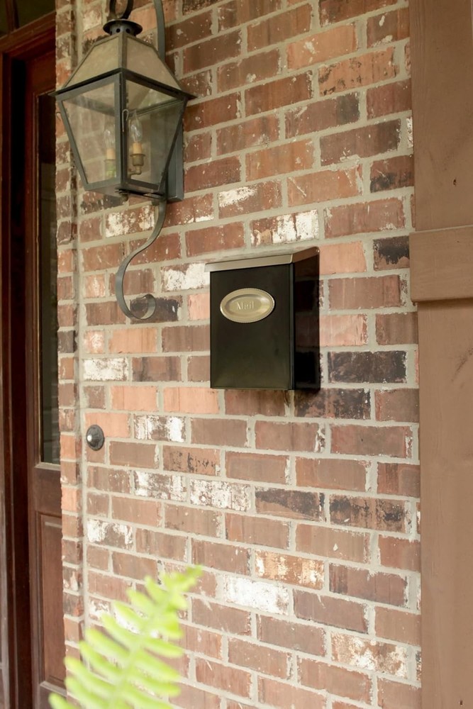 Architectural Locking Vertical Wall Mount Mailbox Steel Design Smallside Egress