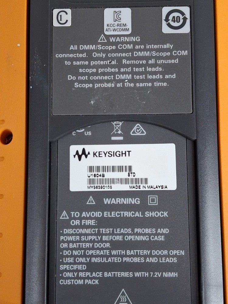 Keysight Technologies U1604B Handheld Digital Oscilloscope