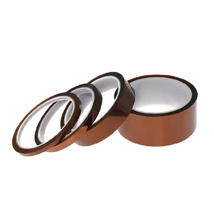 4x Polyimide High Temperature Tape Heat Resistant Silicone 1/8’’, 1/4", 1/2", 1"