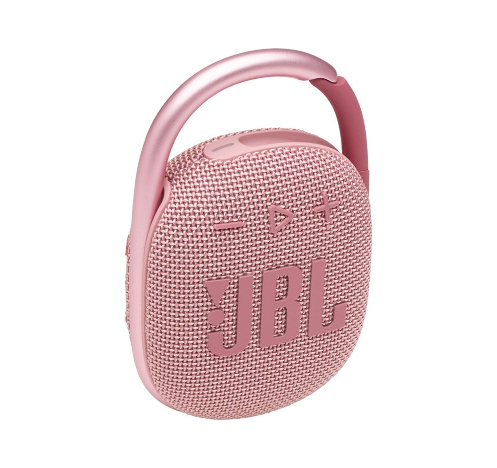 JBL Clip 4 Pink Portable Bluetooth Speaker (Open Box) Damage Box